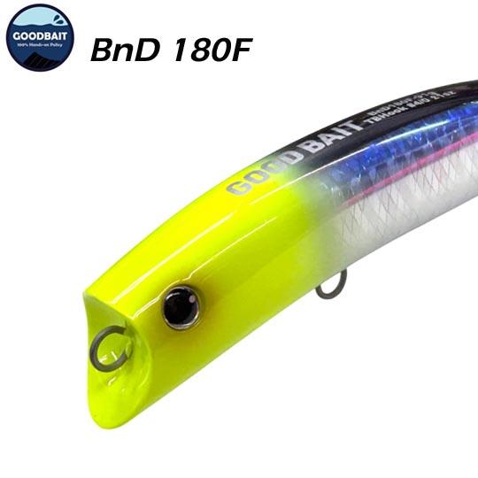 グッドベイト　BnD180F　カラー：スイッチチャート