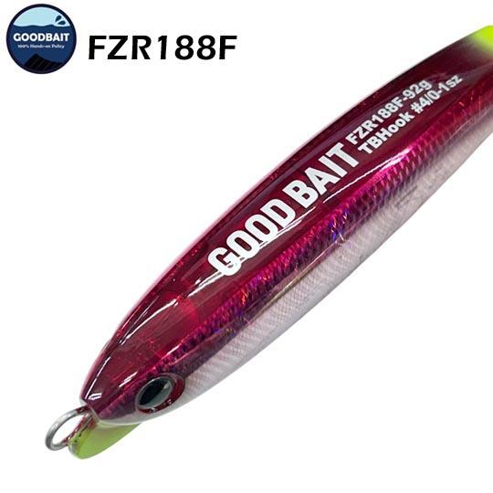 グッドベイト　FZR188F　カラー：80タイニーレッド＜水平浮き＞