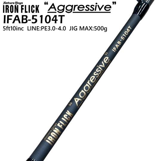 【送料無料！】ネイチャーボーイズ　アイアンフリックアグレッシブ　IFAB-5104T＜より積極的にジ...