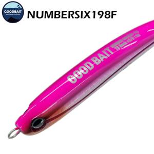 グッドベイト ナンバーシックス198F カラー：ナブラ撃ちパープル