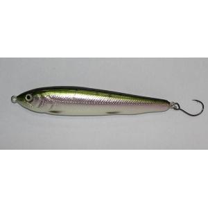 オイカワ ルアー ウッドベイト WB13FR（銀箔 ♂） : プロ