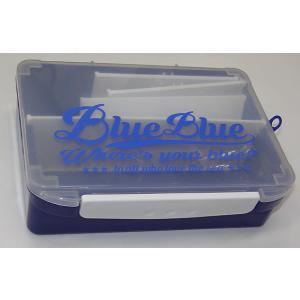 BlueBlue（ブルーブルー） ルアーケースロゴタイプ ブルー（1個のみご