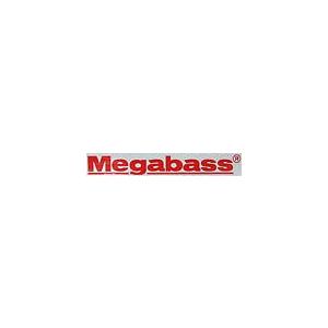 Megabass メガバス カッティング ステッカー （レッド）10cm｜ps-marin