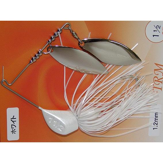 TRM ローリー ブレードノック ヘビースピナーベイト １1/2ozワイヤー1.2mm（ホワイト）T...