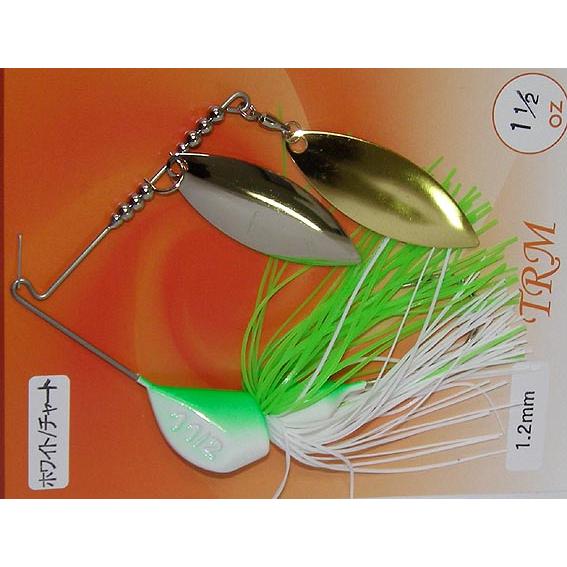 TRM ローリー ブレードノック ヘビースピナーベイト １1/2ozワイヤー1.2mm（ホワイト/チ...