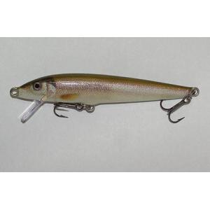 ワカサギ ルアー ウッドベイト WB9FR（銀箔生ワカ） : プロ