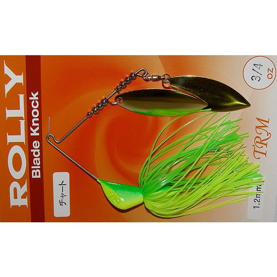 TRM ローリー ブレードノック ヘビースピナーベイト 3/4ozワイヤー1.2mm（チャート）TR...