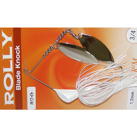 TRM ローリー ブレードノック ヘビースピナーベイト 3/4ozワイヤー1.2mm（ホワイト）TR...