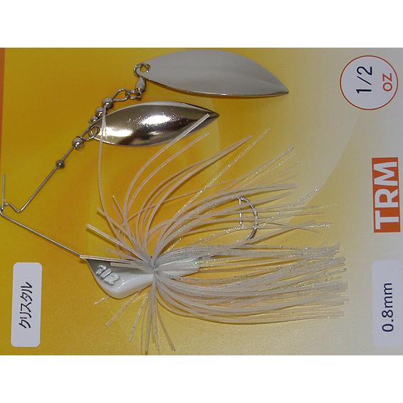 TRM ローリー ブレードノック ミニ スピナーベイト 1/2ozワイヤー0.8mm（クリスタル）T...