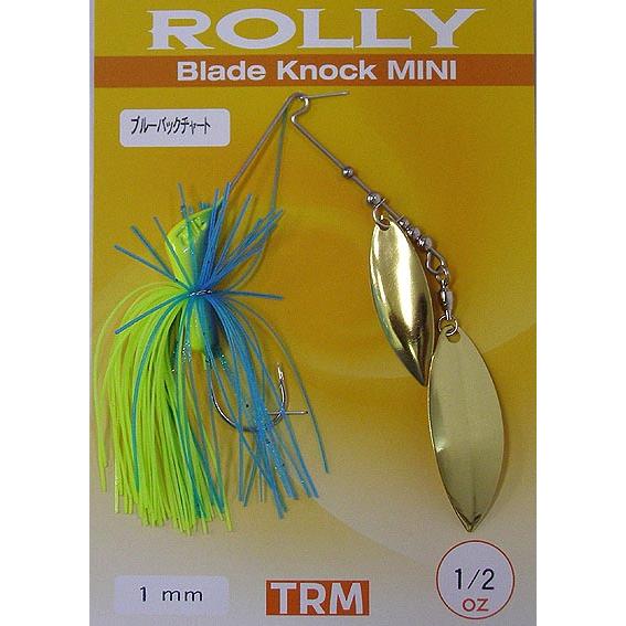 TRM ローリー ブレードノック ミニ スピナーベイト 1/2ozワイヤー1mm（ブルーバックチャー...