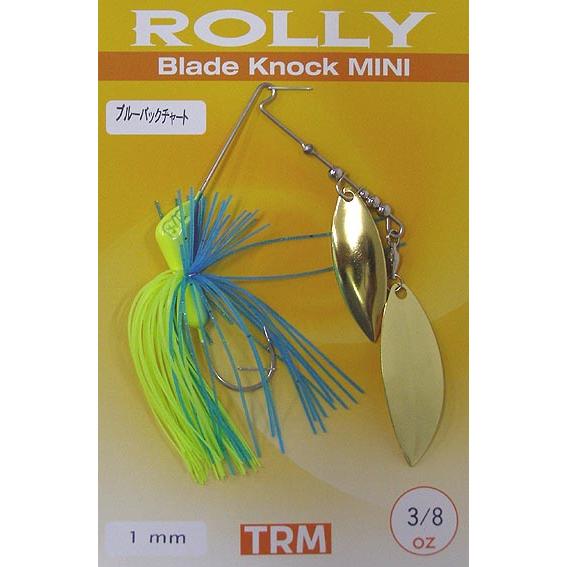 TRM ローリー ブレードノック ミニ スピナーベイト 3/8ozワイヤー1mm（ブルーバックチャー...