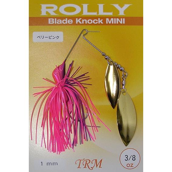 TRM ローリー ブレードノック ミニ スピナーベイト 3/8ozワイヤー1mm（ベリーピンク春限定...