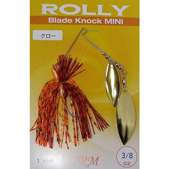 TRM ローリー ブレードノック ミニ スピナーベイト 3/8ozワイヤー1mm（クロー春限定カラー...