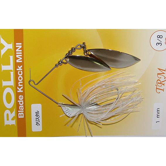 TRM ローリー ブレードノック ミニ スピナーベイト 3/8ozワイヤー1mm（クリスタル）TRM...