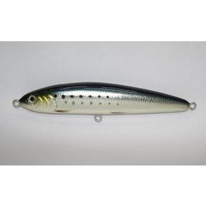 マイワシ ルアー ウッドベイト WB15S（銀箔 ） マグロ 用 : プロ