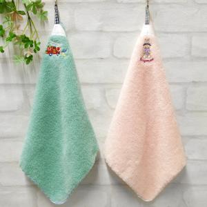 ループ付きタオル ハンカチ ゆうパケット送料1...の詳細画像1