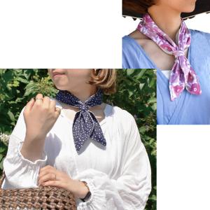 クール タオル スカーフ ひんやり 接触冷感素...の詳細画像1
