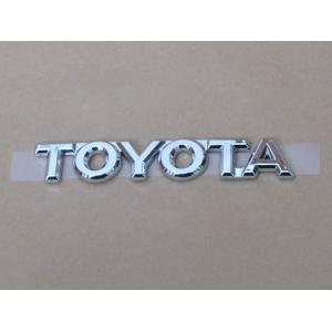 ランクル プラド(KZJ,KDJ,RZJ,VZJ9#)リヤエンブレムTOYOTA 後期