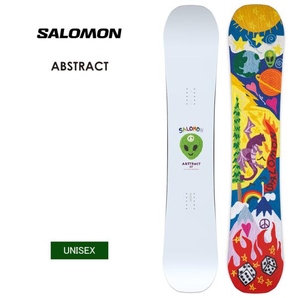 SALOMON サロモン ABSTRACT アブストラクト 23-24 2024 スノーボード 板 ...