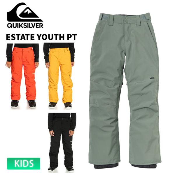 23-24 QUIKSILVER クイックシルバー ESTATE YOUTH PT EQBTP030...