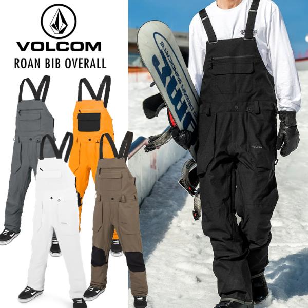 23-24 VOLCOM ボルコム ROAN BIB OVERALL オーバーオール パンツ スノボ...