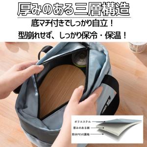 ランチバッグ 保冷 縦長 大容量ランチバッグ ...の詳細画像2