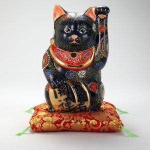信楽焼 たぬき 招き猫・蛙付狸 17号 陶器 置物 タヌキ : 彩り屋 - 通販