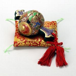 置物 (銀製) 打ち出の小槌・こづち 小 正絹タッセル付 : 京都工芸舎