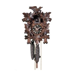 Made In Germany カッコウ時計 リーフと鳥 ギフト 就職 新築祝い 一人暮らし 引っ越し祝い プレゼント 完売