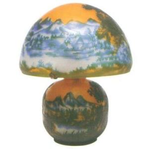 【送料無料】 Collection 【CP-1031】 ArtNouveauStyle ガラスランプ 風景 25.5×31.5cm 電源:E17 25W/E12 10W 【送料無料】 Collection 【CP-1031】 ArtNouveauStyle ガラスランプ 風景 25.5×31.5cm 電源:E17 25W/E12 10W