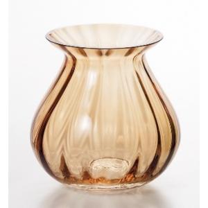 ガラス花瓶　ブーケグラス　アメーバー高さ約12cm｜psp-ho1