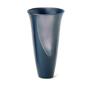 茶道具 花入れ 置用 萩焼き 南蛮 焼〆窯変 高見世清光作 鞍見窯 萩焼