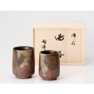 志野焼 湯呑 加藤栄治作 item no.1f237 : ハマダヤ食器店 - 通販