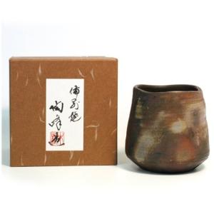 備前焼 高木純作 ぐい呑みカップ 緋襷 82-731-88 : 生活雑貨のお店