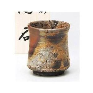 備前焼　陶峰窯 桟切焼 湯呑（特）【サイズ】商品サイズ：7.5×10cm M50558100-850