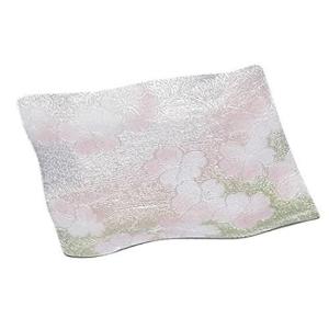 七宝焼 波皿 桜 銘々皿5PCセット 　116-11A