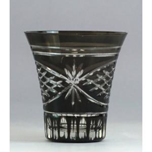 浪漫玻璃 切子グラス 薩摩浪漫 オールド ブラック<ギフト　プレゼント　父の日　母の日　誕生日　お祝...