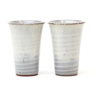 萩焼 山根清玩 青萩 冷酒器揃 サイズ：徳利 約550ml 径14 × 8 12.5 盃
