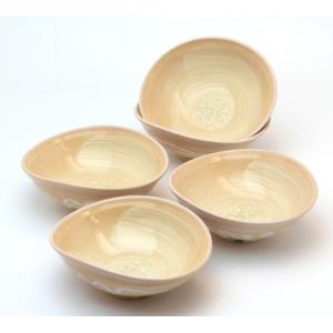 萩焼 山根清玩 青萩 ゆらぎ鉢 サイズ：21.5 × 7.2cm M54437500-841