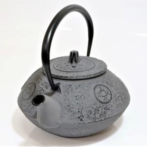 岩手県伝統工芸 南部鉄器 鉄瓶/急須 内面漆加...の詳細画像1
