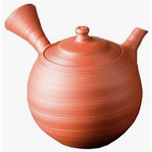 常滑焼急須　匠　村越風月 丸形筋引き急須 容量：約310cc【受注生産　納期数日から3ヶ月】