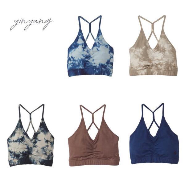 yinyang インヤン ヨガウェア トップス yinyang Tシャツ クロップドタンク かわいい...
