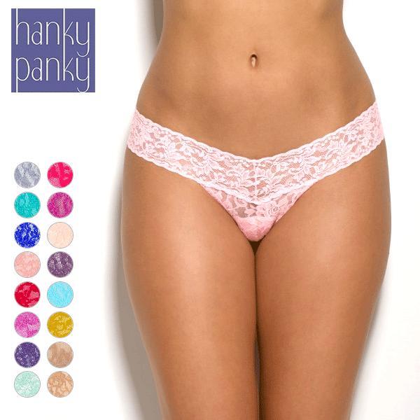 hanky panky ハンキーパンキー 下着 パンツ タンガ ショーツ ローライズ XS S 日本...