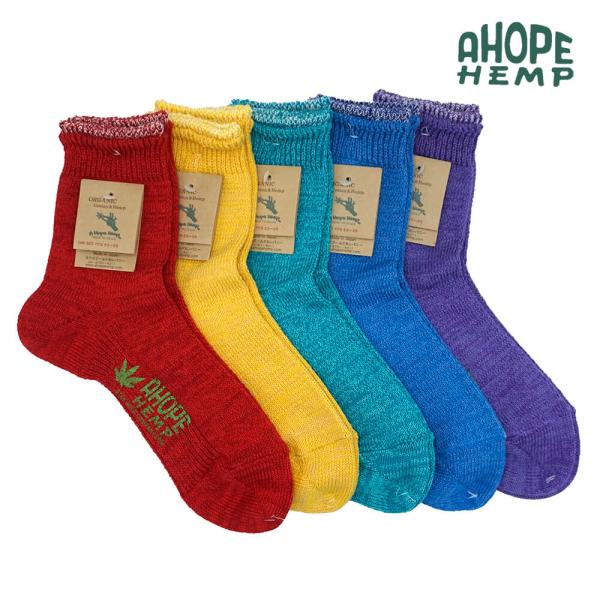 アホープヘンプ a hope hemp ソックス 靴下 メンズ レディース hsx297 日本製 国...