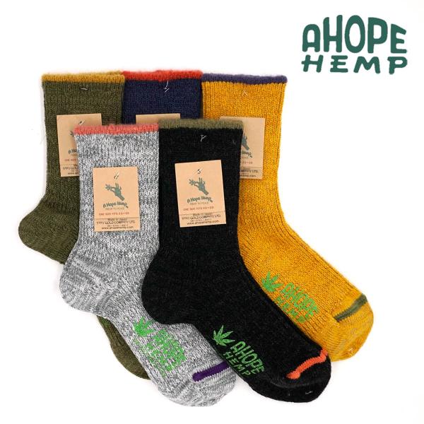 ア ホープヘンプ a hope hemp ソックス hsx309 靴下 メンズ レディース 日本製 ...