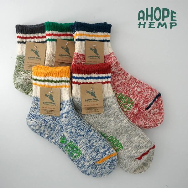 アホープヘンプ a hope hemp ソックス 靴下 メンズ レディース hsx292 日本製 国...