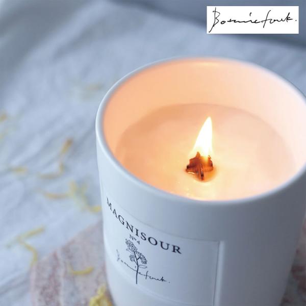 Botanicfolk ボタニークフォーク ソイキャンドル MAGNISOUR アロマキャンドル 金...