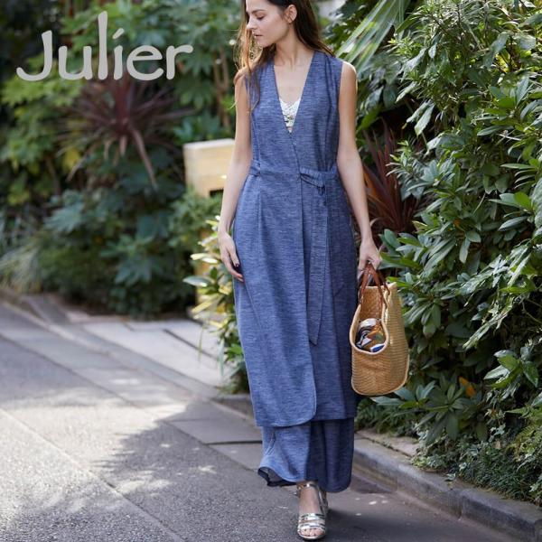 Julier ジュリエ ヨガウェア リネンカルゼコートワンピース ヨガブランド ヨガ ピラティス ウ...