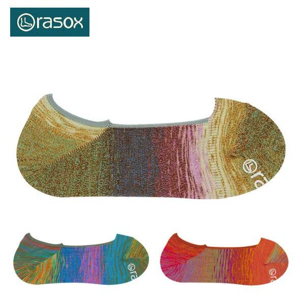 rasox ラソックス グラデーションカバー CA191CO01 メンズ レディース 靴下 ソックス