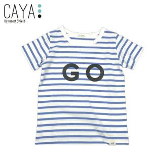 CAYA インセクトシールド セール GOプリントボーダー半袖Tシャツ（ユニセックス）  虫よけ インセクトシールド　アウトドア｜psps